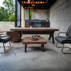 Équipe De Direction Bureau D'Istanbul Table De Première Classe - Pablo Anthracite