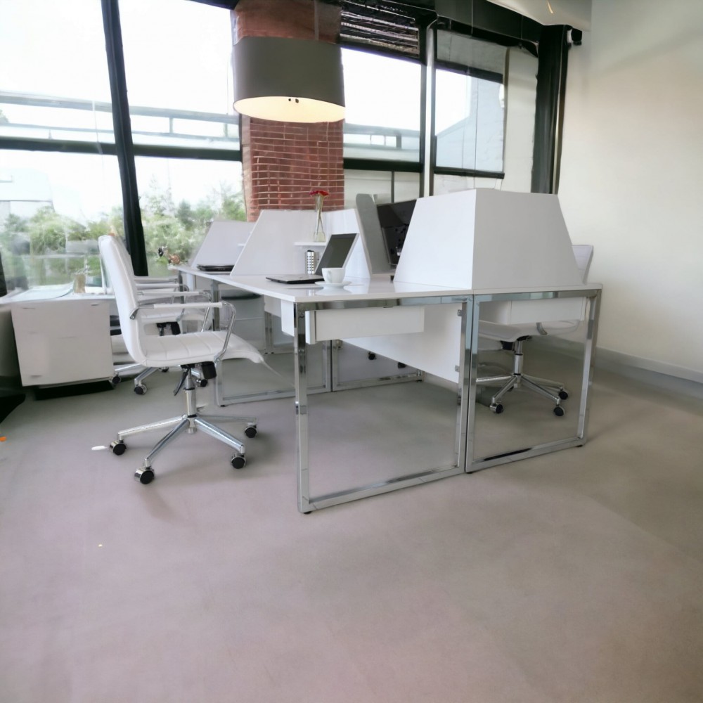 Bureau Multi Zealand Pour Quatre Personnes 276 X 138 Cm