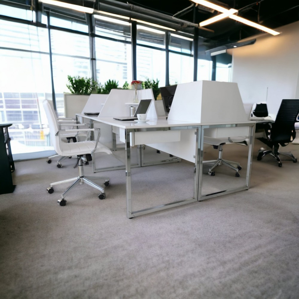 Bureau Multi Zealand Pour Quatre Personnes 276 X 138 Cm