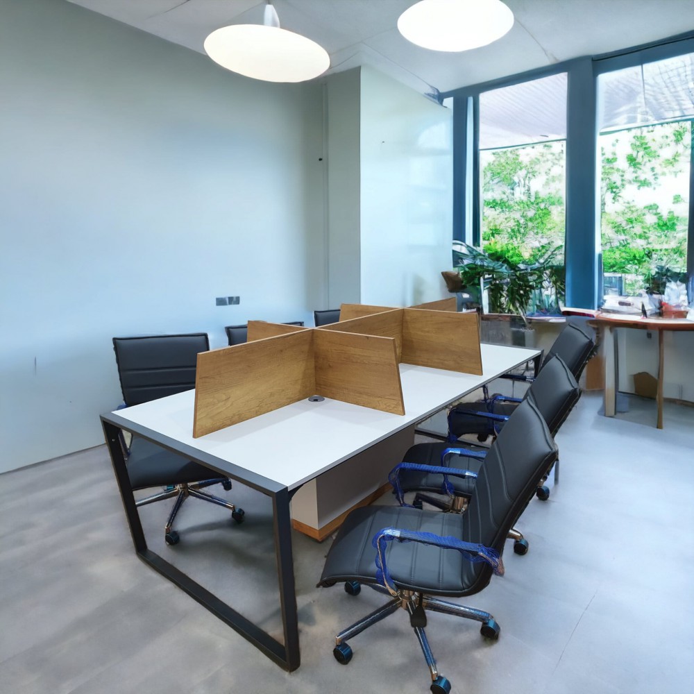 Apple Pour Six Personnes Multiples Bureau De Poste De Travail