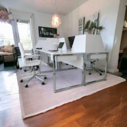 Bureau Multi Zealand Pour Quatre Personnes 276 X 138 Cm