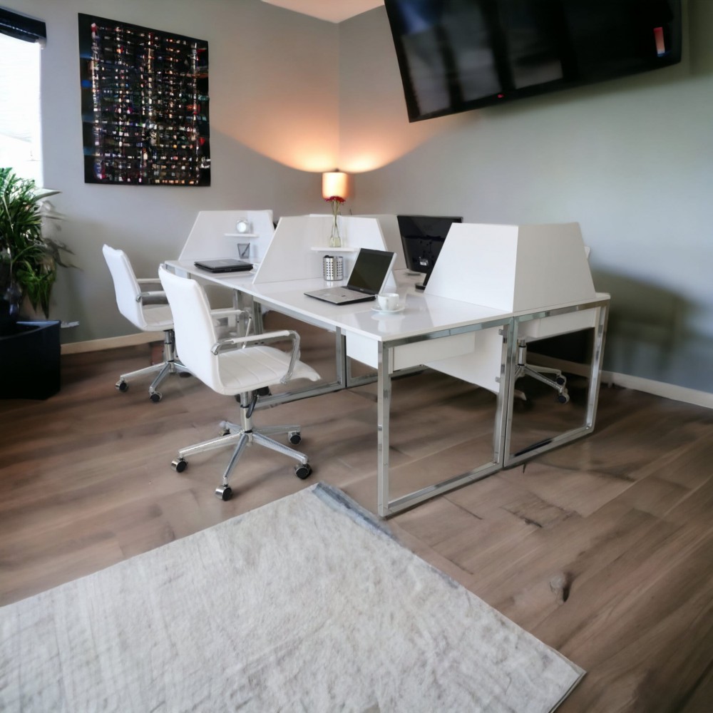 Bureau Multi Zealand Pour Quatre Personnes 276 X 138 Cm