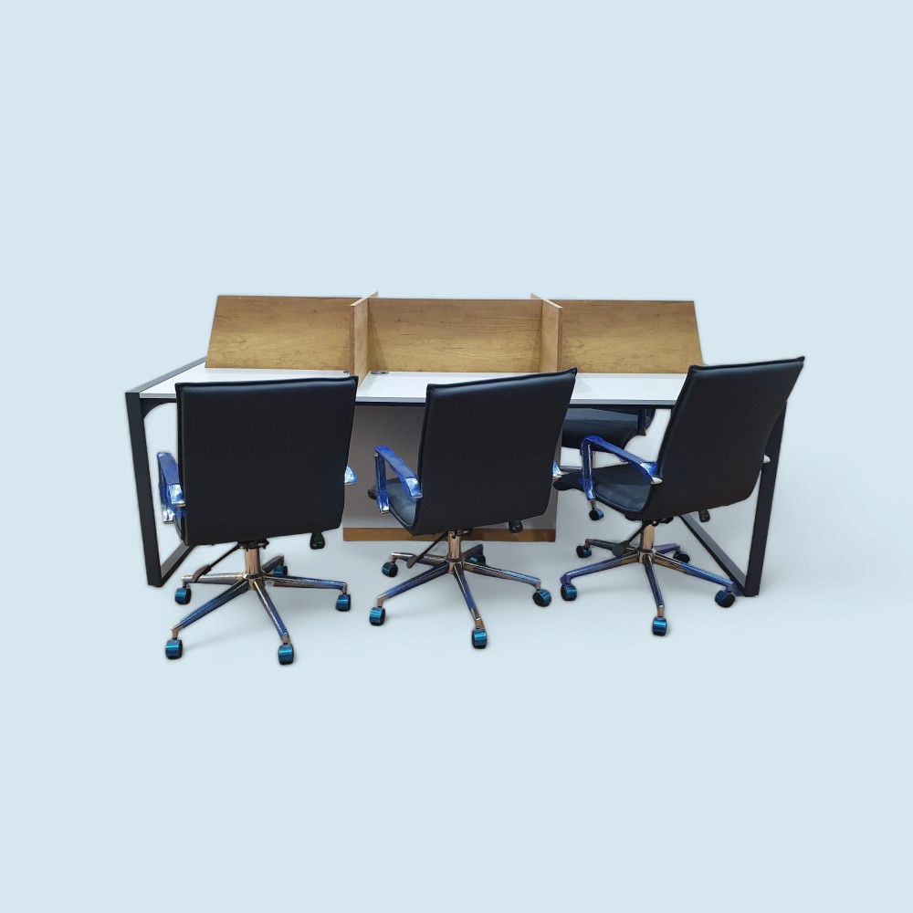 Apple Pour Six Personnes Multiples Bureau De Poste De Travail