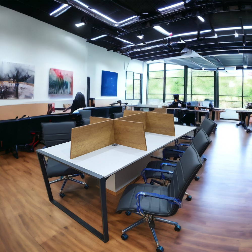 Apple Pour Six Personnes Multiples Bureau De Poste De Travail