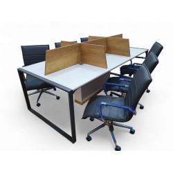 Apple Pour Six Personnes Multiples Bureau De Poste De Travail