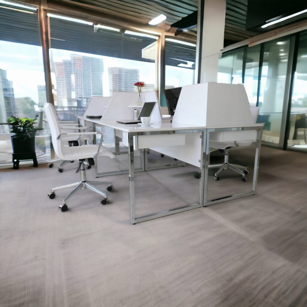 Bureau Multi Zealand Pour Quatre Personnes 276 X 138 Cm