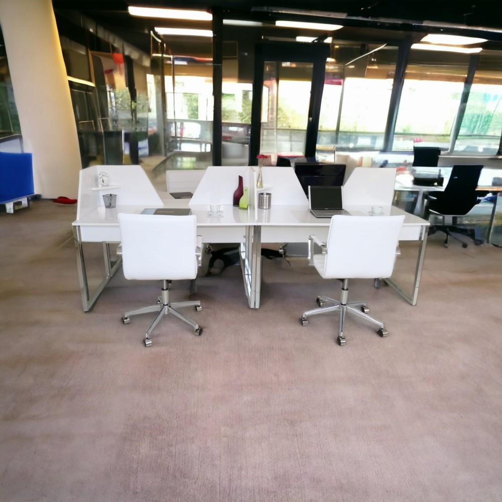 Bureau Multi Zealand Pour Quatre Personnes 276 X 138 Cm