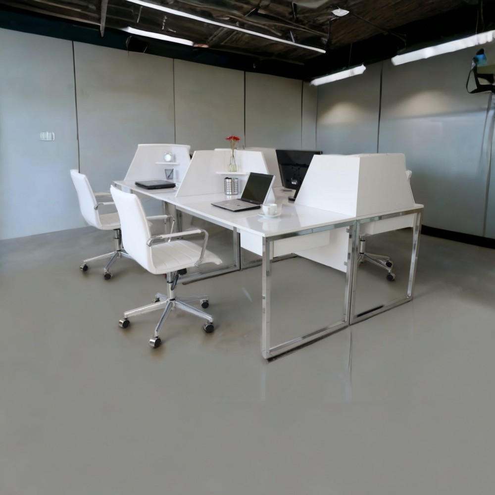 Bureau Multi Zealand Pour Quatre Personnes 276 X 138 Cm