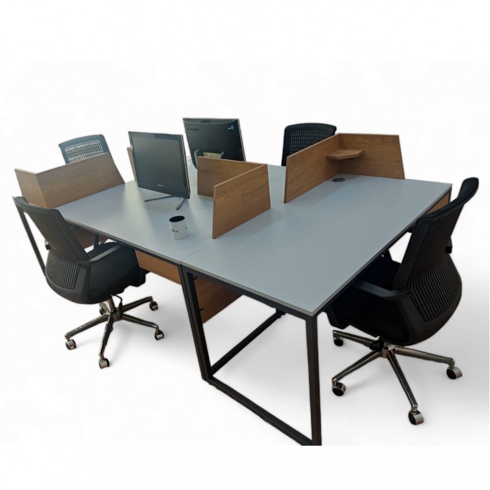 Bureau Multi Zealand Pour Quatre Personnes 276 X 138 Cm