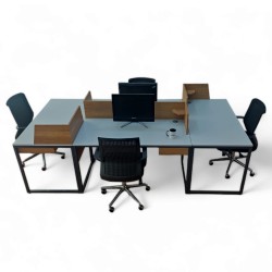 Bureau Multi Zealand Pour Quatre Personnes 276 X 138 Cm