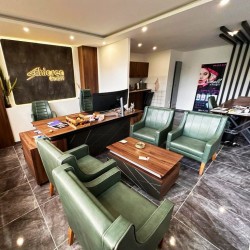 Décoration Murale De Bureau Avec Logo Led 3D