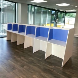 Bureau du centre d'appels