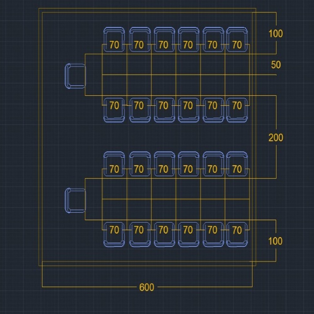 Bureau du centre d'appels
