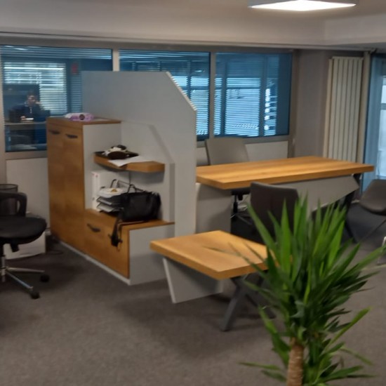 Séparateur de partition de bureau