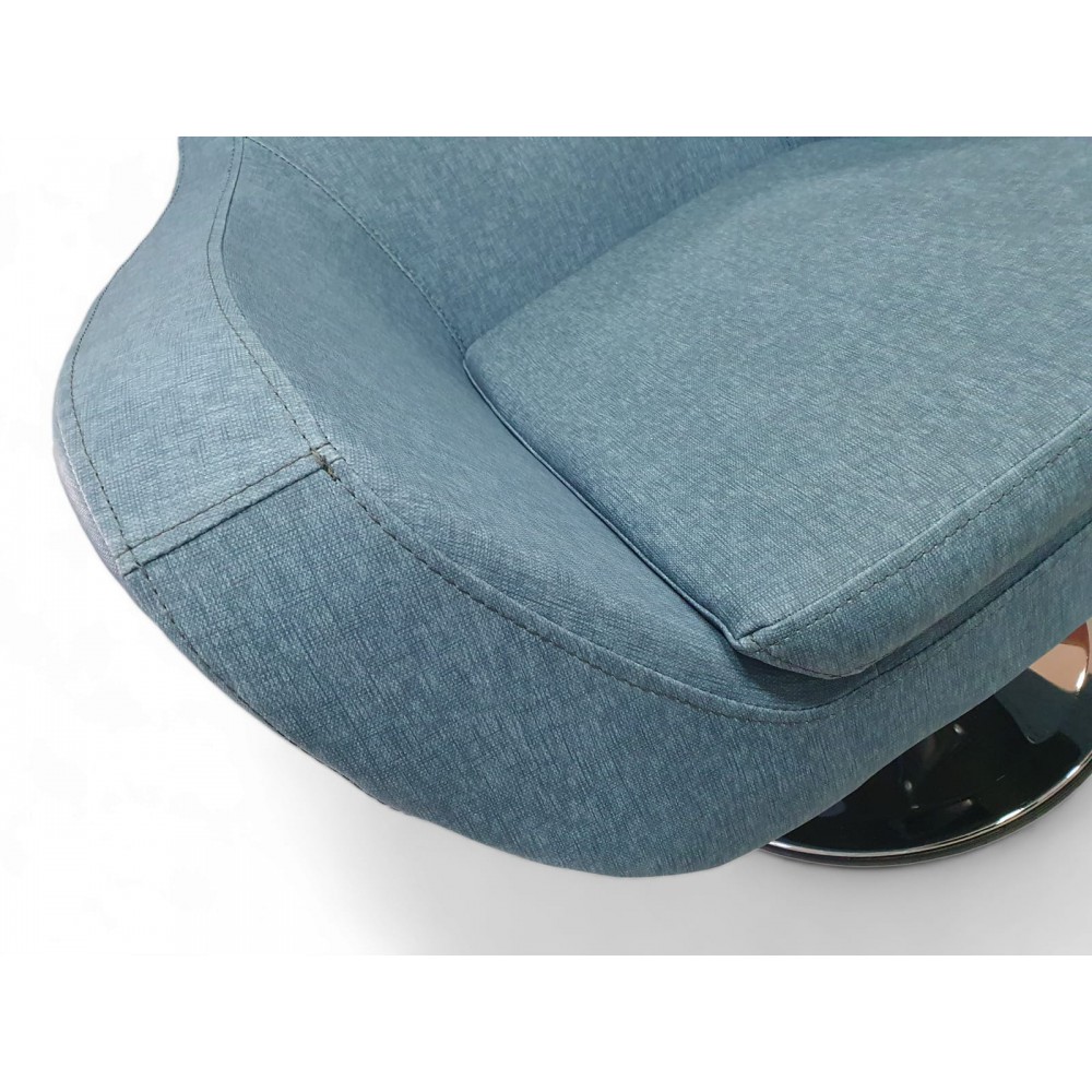 Fauteuil D'Attente Kayra - Pieds Flans