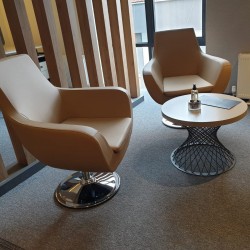 Table basse de devant de bureau Eiffel