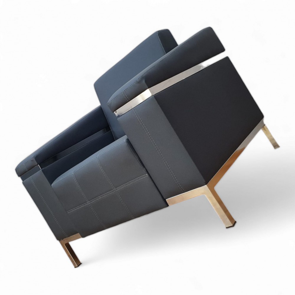 Canapé Simple Muziano Metal