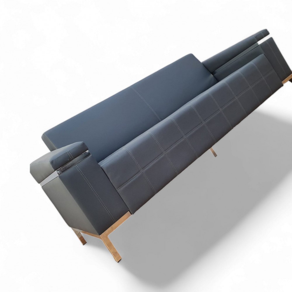 Muziano Triple Sofa Metal