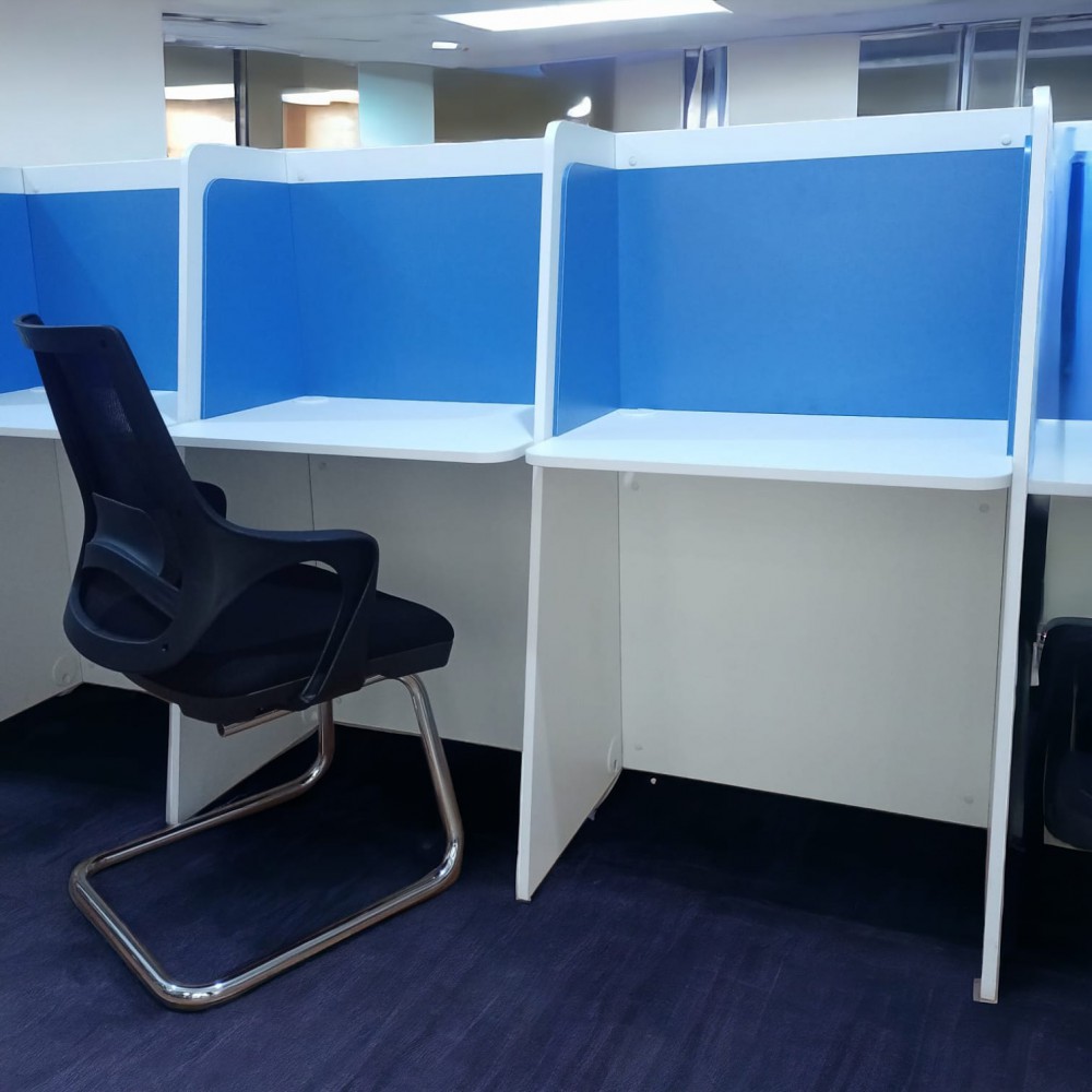 Bureau du centre d'appels