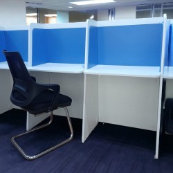 Bureau du centre d'appels