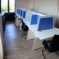 Bureau du centre d'appels