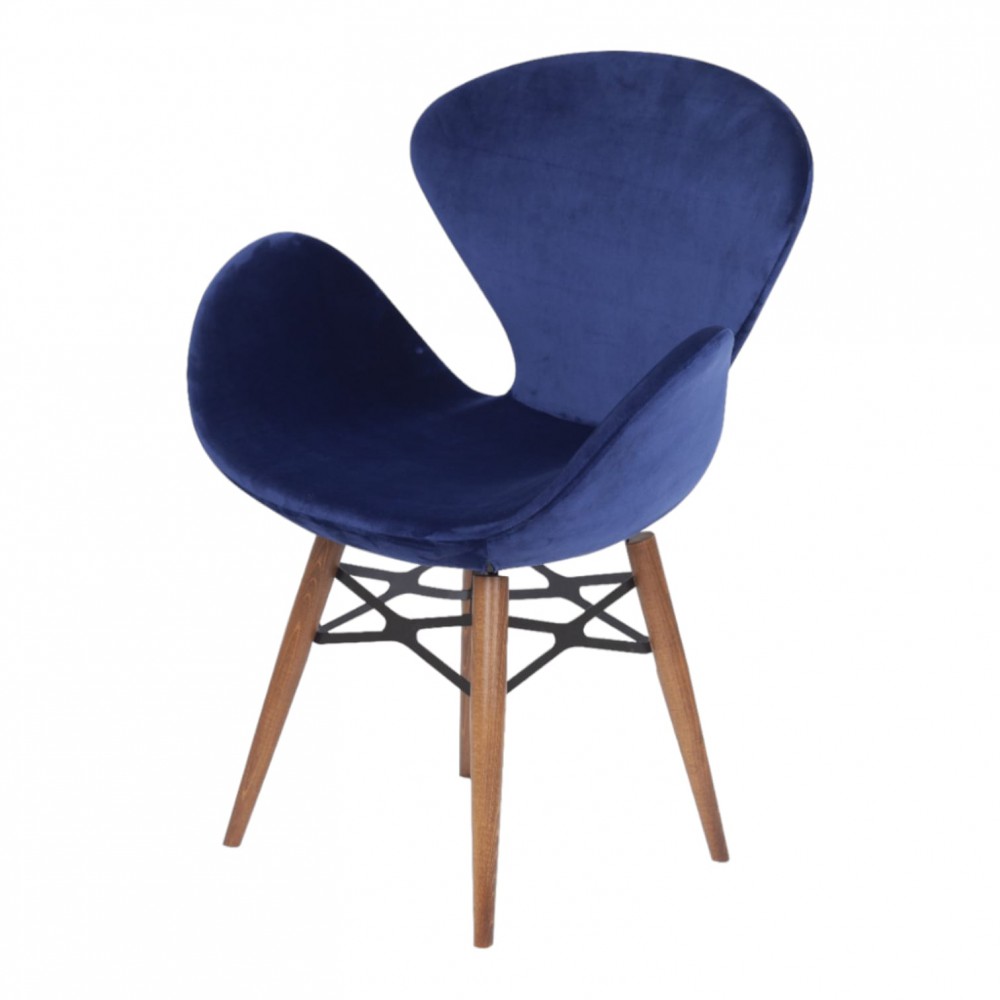 Bardi d'invité Dixa avec pieds en bois