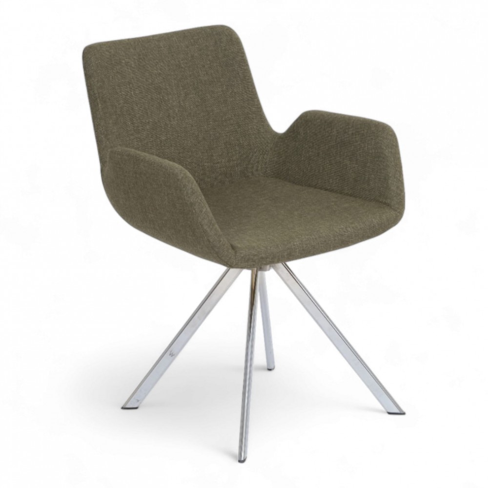 Chaise d'invité à pied Dixa Çubuk