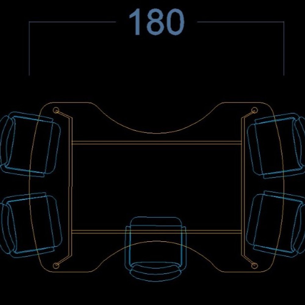Böyük Oval Görüş Masası