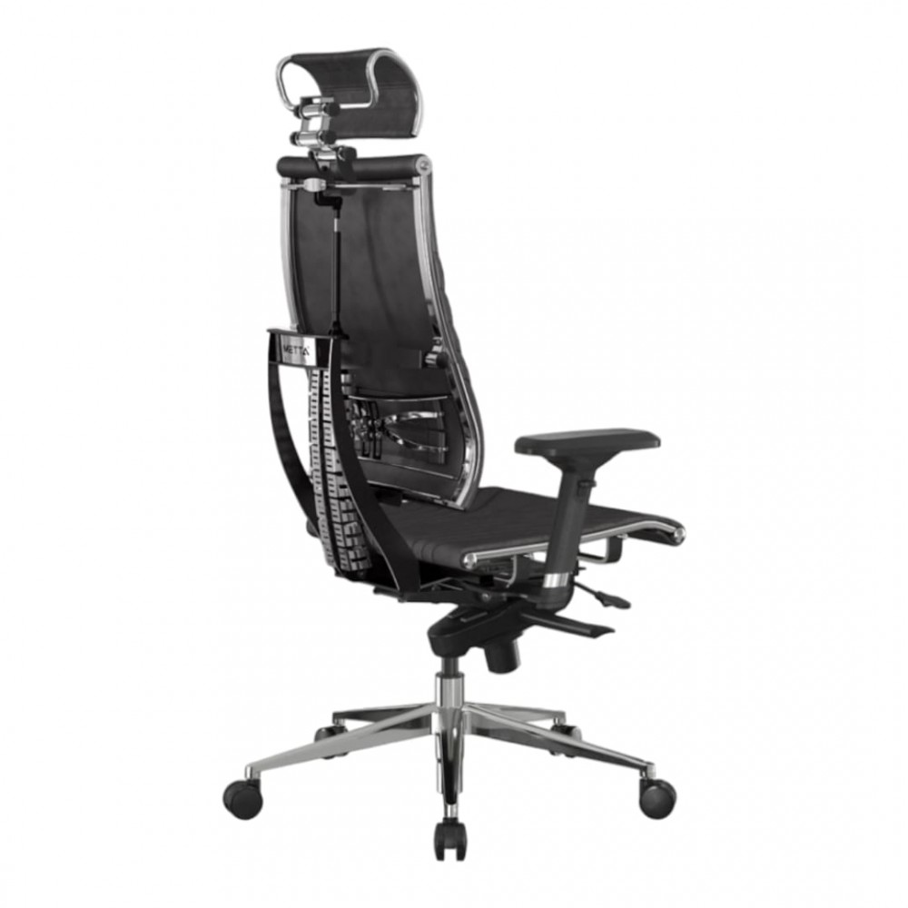 Chaise De Direction En Velours Avec Structure Métallique