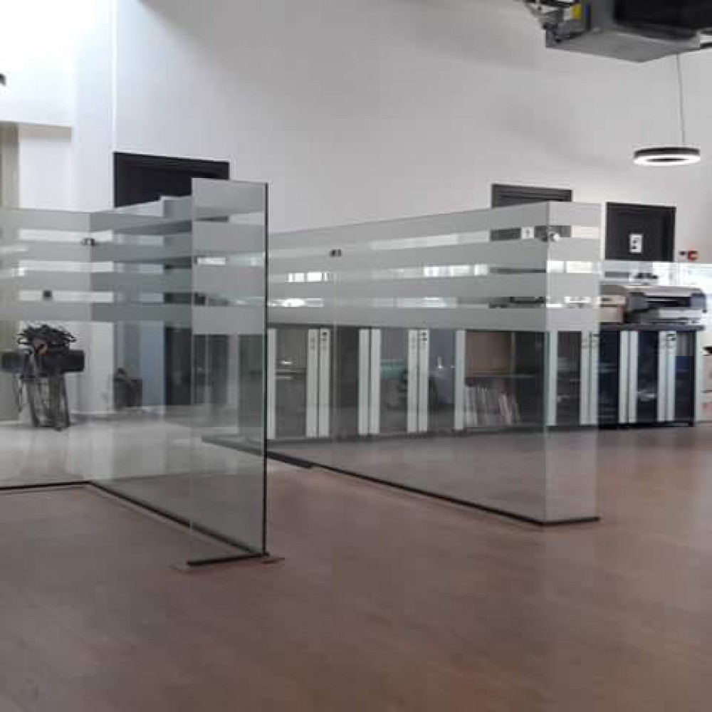 Systèmes de partition de bureau bas