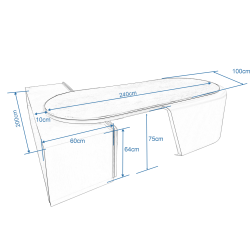 Ensemble de bureau d'autorité finale