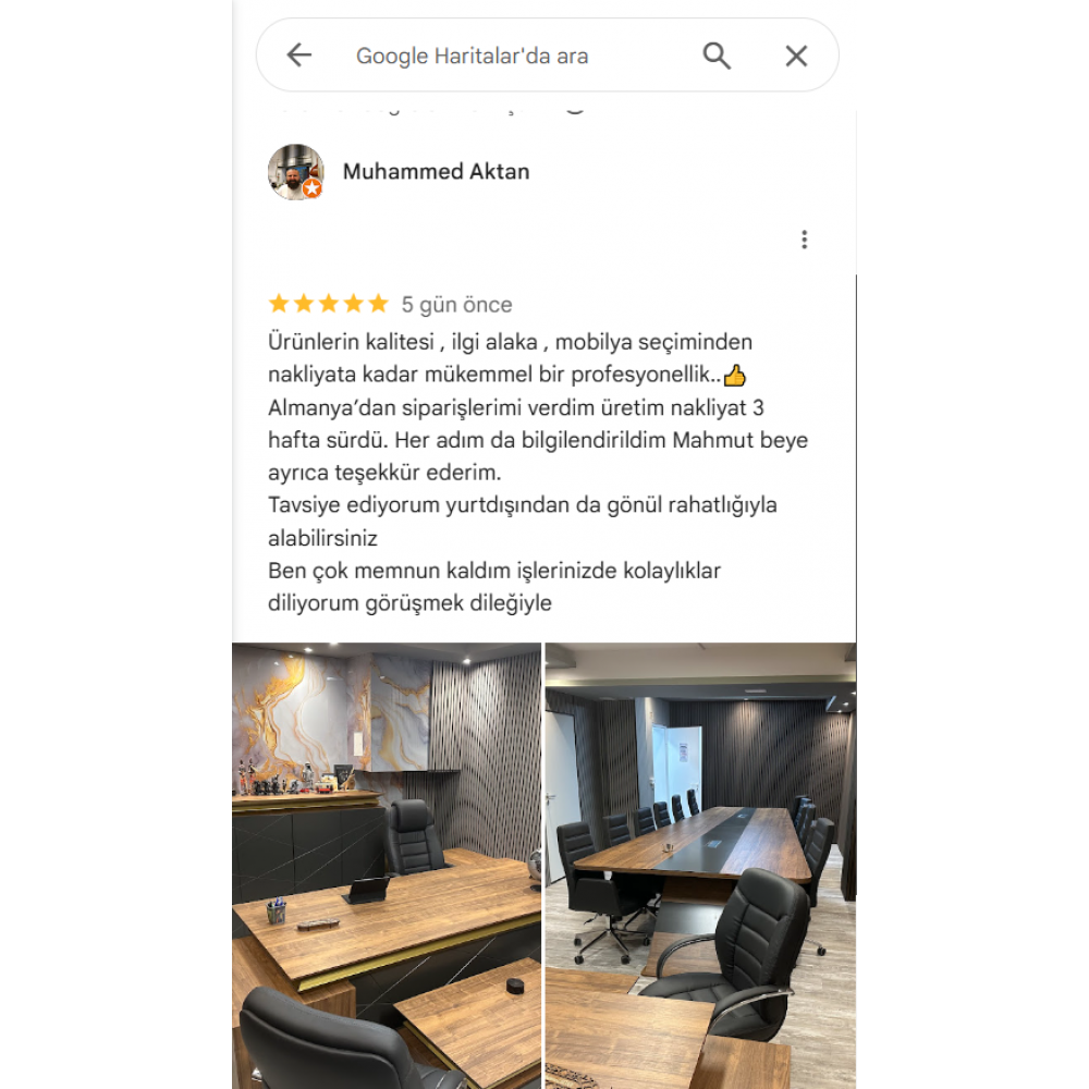 Mobilier De Bureau En Allemagne - Muhammed Aktan