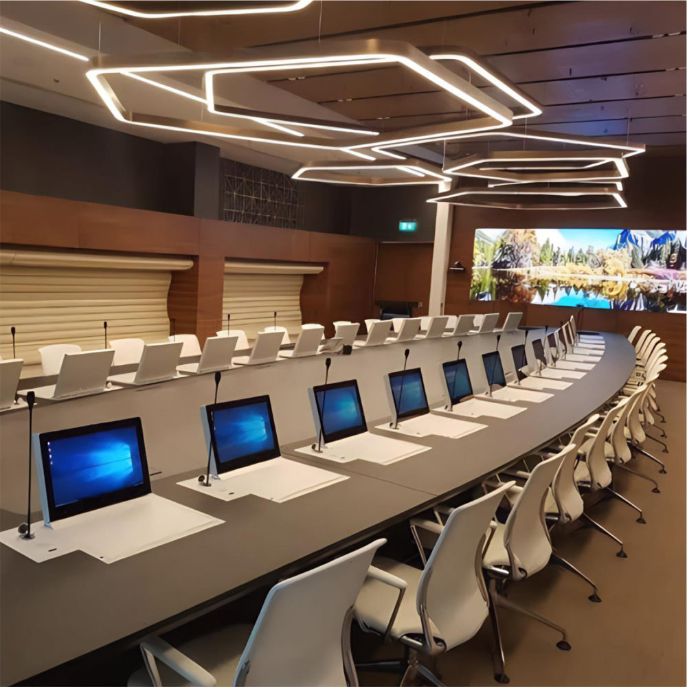 Salle de conférence principale du Bureau des télécommunications