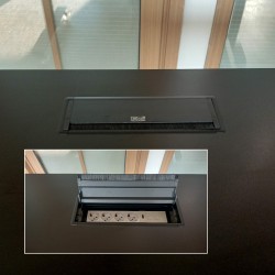 Bureau à roulettes motorisé à hauteur réglable IOM