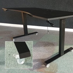 Bureau à roulettes motorisé à hauteur réglable IOM