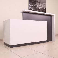Box Office Bureau De Réception Table Blanc Anthracite Istanbul