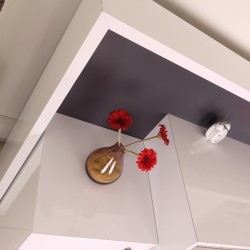 Box Office Bureau De Réception Table Blanc Anthracite Istanbul