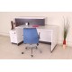 Box Office Bureau De Réception Table Blanc Anthracite Istanbul
