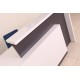 Box Office Bureau De Réception Table Blanc Anthracite Istanbul