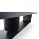 Grande Table De Réunion Laquée Noire Pour 20 Personnes