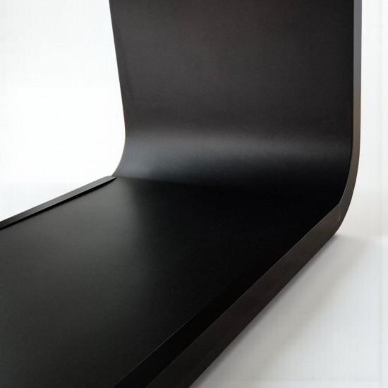 Grande Table De Réunion Laquée Noire Pour 20 Personnes