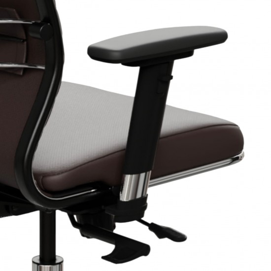 Chaise De Direction Ergonomique Synchron10 À Structure Métallique