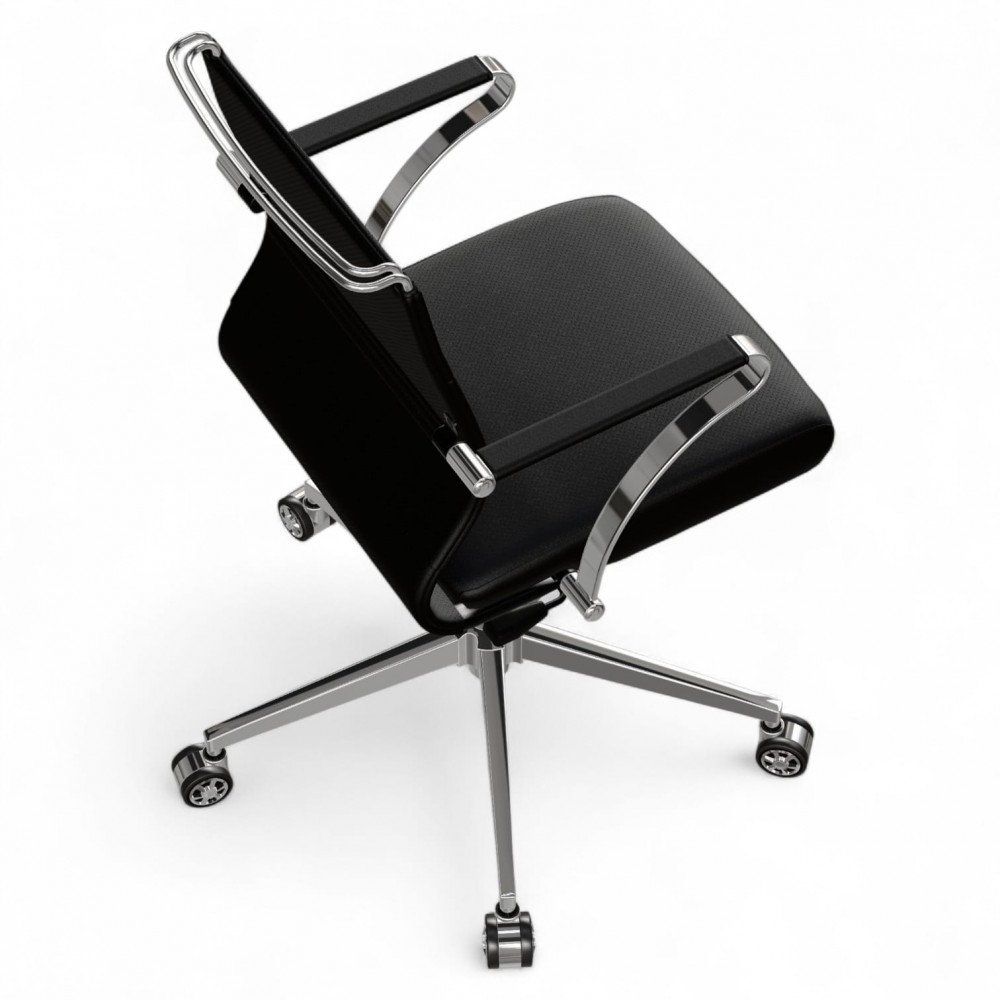 Chaise De Réunion Well 1 Avec Cadre En Métal