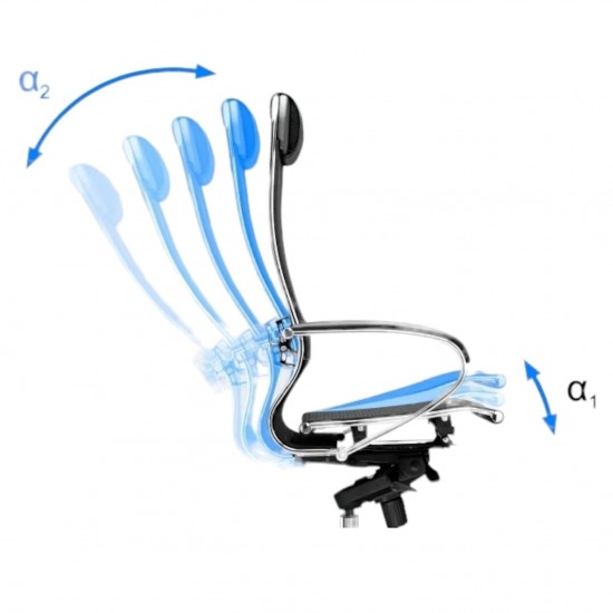 Chaise De Direction Ergonomique Samurai 1 À Structure Métallique