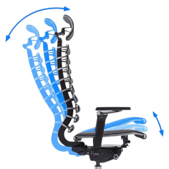 Fauteuil De Direction Anatomique Equalizer À Structure Métallique