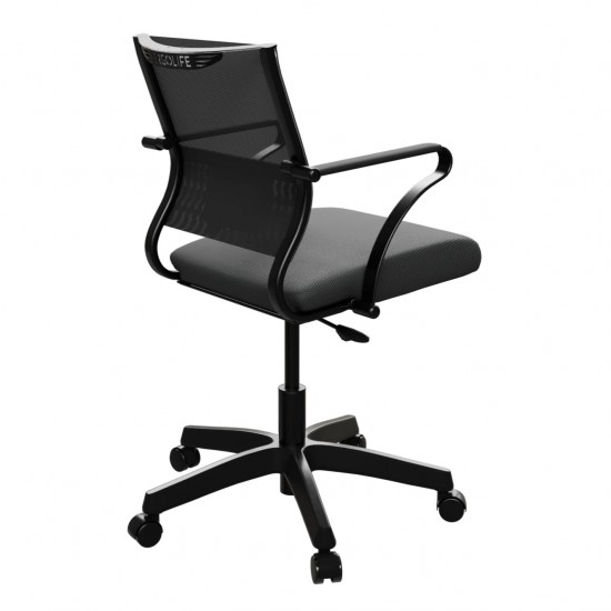 Chaise De Réunion Ergo Avec Cadre En Métal Et 4 Roues