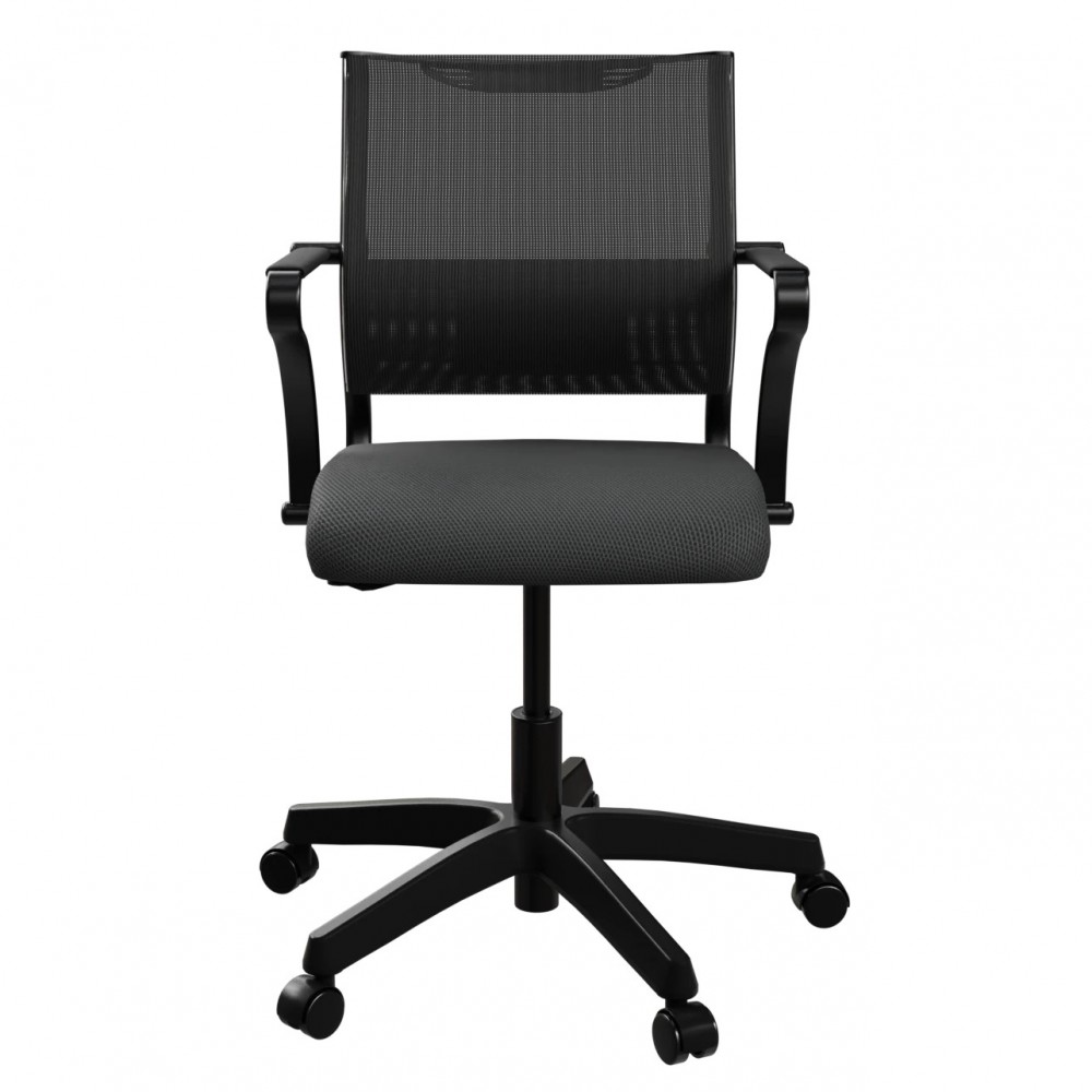 Chaise De Réunion Ergo Avec Cadre En Métal Et 4 Roues