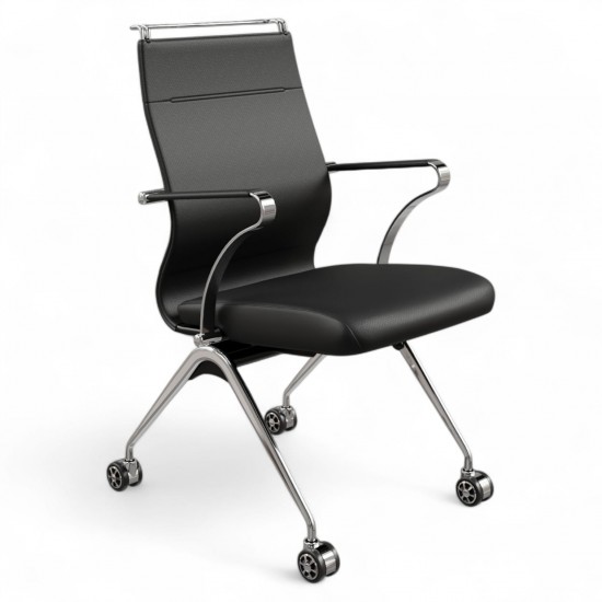 Deux Chaises De Salle De Réunion De Bureau