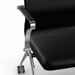 Deux Chaises De Salle De Réunion De Bureau