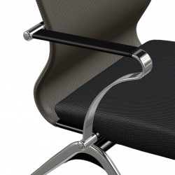 Chaise De Réunion Ergo Avec Cadre En Métal